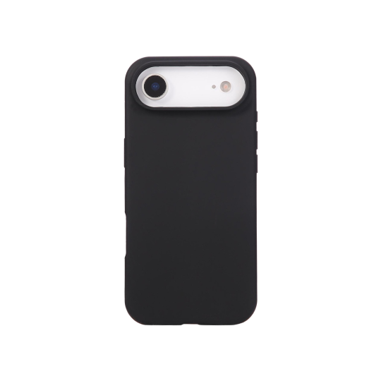 Apple iPhone Air - Silikonski ovitek (liquid silicone) - Soft - Black / Črna
