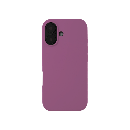 Apple iPhone 17 - Silikonski ovitek (liquid silicone) - Soft - Purple / Vijolična