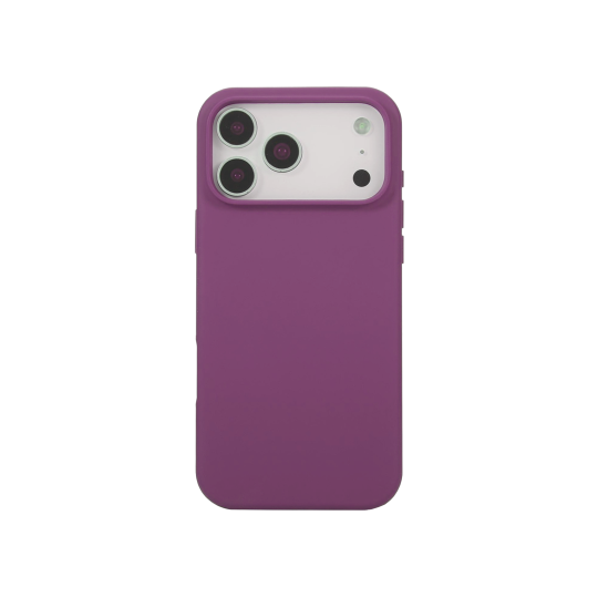 Apple iPhone 17 Pro - Silikonski ovitek (liquid silicone) - Soft - Purple / Vijolična