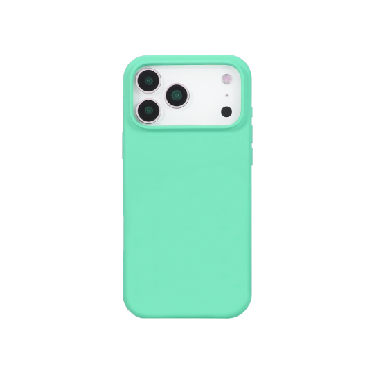 Apple iPhone 17 Pro - Silikonski ovitek (liquid silicone) - Soft - Ice Blue / Turkizna