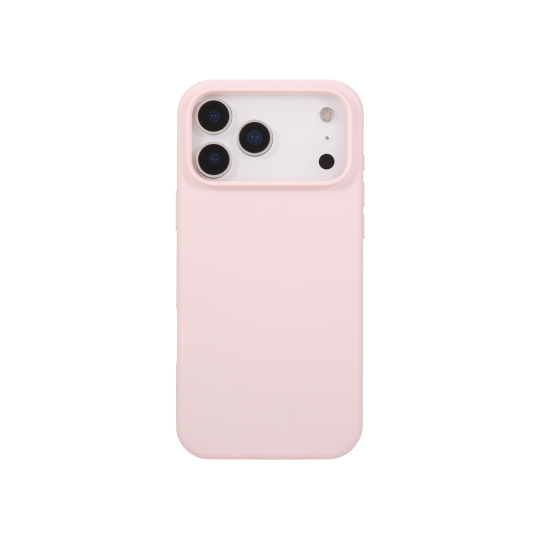 Apple iPhone 17 Pro - Silikonski ovitek (liquid silicone) - Soft - Official fans / Svetlo roza