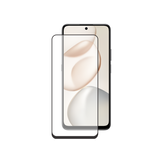 Honor 400 Smart - Zaščitno steklo Premium - črno do roba (0,33)