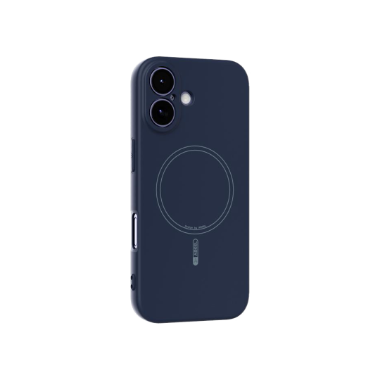 Apple iPhone 17 - Gumiran magnetni ovitek (TPU Magnetic Pastel) - moder