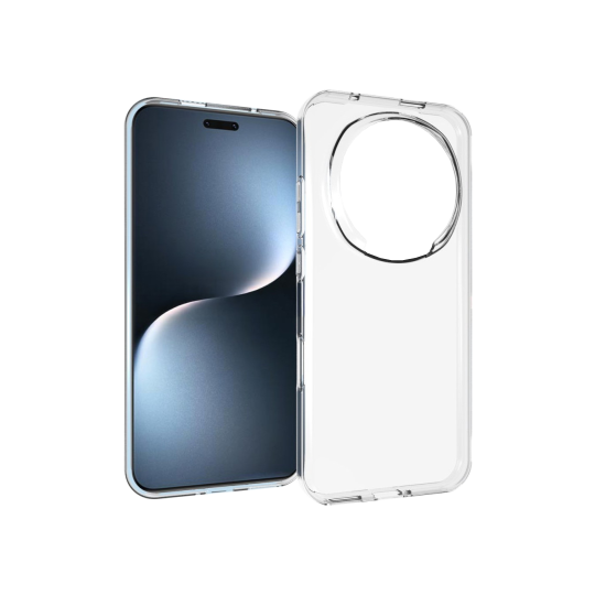 Honor Magic8 Pro - Gumiran ovitek (TPU) - prozoren svetleč