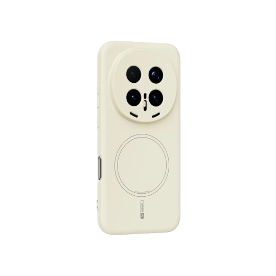 Honor Magic8 Pro - Gumiran magnetni ovitek (TPU Magnetic Pastel) - bež