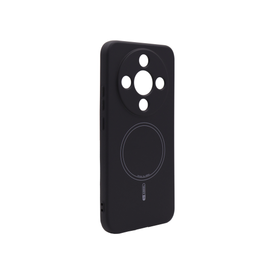 Honor Magic8 Lite - Gumiran magnetni ovitek (TPU Magnetic Pastel) - črn