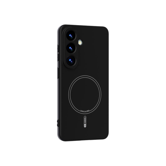 Samsung Galaxy S26+ - Gumiran magnetni ovitek (TPU Magnetic Pastel) - črn