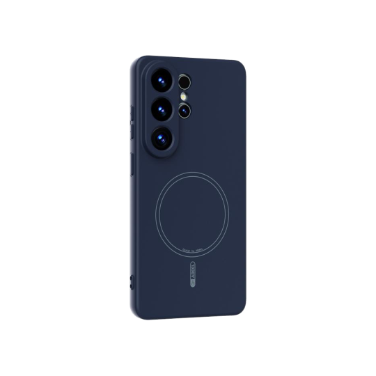 Samsung Galaxy S26 Ultra - Gumiran magnetni ovitek (TPU Magnetic Pastel) - moder