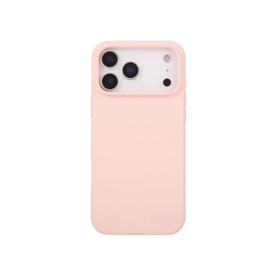 Apple iPhone 17 Pro Max - Silikonski ovitek (liquid silicone) - Soft - Light Pink / Svetlo roza
