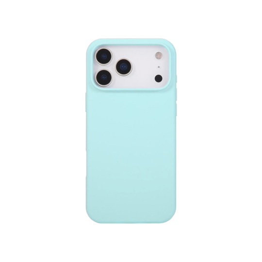 Apple iPhone 17 Pro Max - Silikonski ovitek (liquid silicone) - Soft - Sky Blue / Svetlo modra