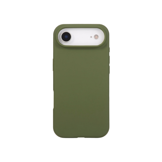 Apple iPhone Air - Silikonski ovitek (liquid silicone) - Soft - Copper green / Vojaško zelen