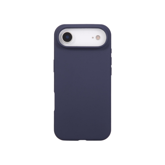 Apple iPhone Air - Silikonski ovitek (liquid silicone) - Soft - Midnight Blue / Temno modra