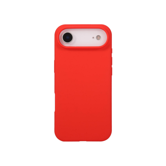 Apple iPhone Air - Silikonski ovitek (liquid silicone) - Soft - Red / Rdeča