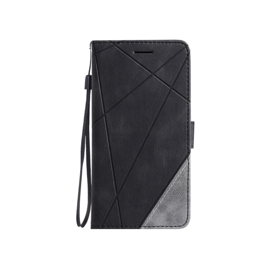 Xiaomi Redmi Note 15 Pro+ 5G - Preklopna torbica (WLGO-Lines) - črna