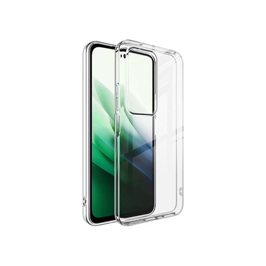 Xiaomi Redmi 15 5G - Gumiran ovitek (TPU) - prozoren svetleč