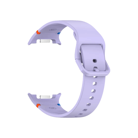 Silikonski pašček za Samsung Galaxy Watch8 (40mm / 44mm) (22mm) - Stitch vijoličen