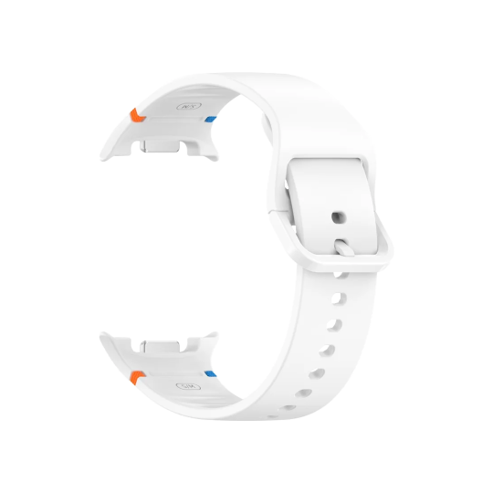 Silikonski pašček za Samsung Galaxy Watch8 (40mm / 44mm) (22mm) - Stitch bel