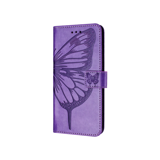 Samsung Galaxy S26 FE - Preklopna torbica (WLGO-Butterfly) - vijolična
