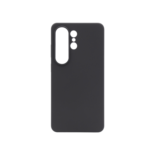 Samsung Galaxy S26 Ultra - Silikonski ovitek (liquid silicone) - Soft - Black / Črna