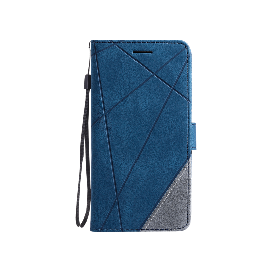 Samsung Galaxy S26 FE - Preklopna torbica (WLGO-Lines) - modra