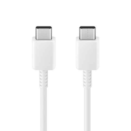Original Samsung USB-C na USB-C kabel (1m) - podatkovni in polnilni kabel - bel