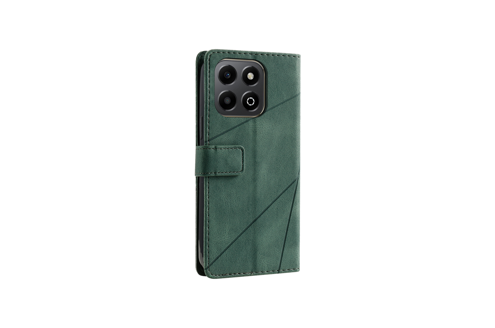 Torbica Wallet Romb za Honor X6b zelena