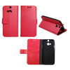 HTC One M8 - Preklopna torbica (WLG) - rdeča