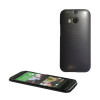 HTC One M8 - Okrasni pokrovček (50) - črn