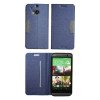 HTC One M8 - Preklopna torbica (47G) - modra