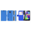 Samsung Galaxy S5 Mini - Preklopna torbica (WL) - modra