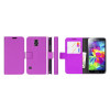 Samsung Galaxy S5 Mini - Preklopna torbica (WL) - vijolična
