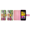 Nokia Lumia 530 - Preklopna torbica (WLGP) - Owls
