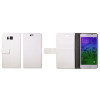 Samsung Galaxy Alpha - Preklopna torbica (WL) - bela