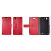 Huawei Ascend G630 - Preklopna torbica (WL) - rdeča