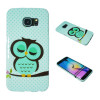 Samsung Galaxy S6 Edge - Gumiran ovitek (TPUP) - Owl