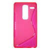 LG Zero - Gumiran ovitek (TPU) - roza-prosojen SLine
