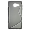 Samsung Galaxy A3 (2016) - Gumiran ovitek (TPU) - sivo-prosojen SLine