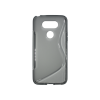 LG G5/G5 SE - Gumiran ovitek (TPU) - sivo-prosojen SLine
