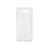 Huawei Y5 II (Honor 5)/Y6 II Compact - Gumiran ovitek (TPU) - belo-prosojen SLine