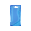 Huawei Y5 II (Honor 5)/Y6 II Compact - Gumiran ovitek (TPU) - modro-prosojen SLine