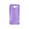 Huawei Y5 II (Honor 5)/Y6 II Compact - Gumiran ovitek (TPU) - vijolično-prosojen SLine