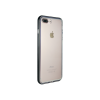 Apple iPhone 7 Plus/8 Plus - Gumiran ovitek (TPU+ALU) - črn