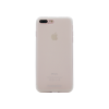 Apple iPhone 7 Plus/8 Plus - Gumiran ovitek (TPUM) - belo-prosojen mat