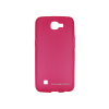 LG K4 - Gumiran ovitek (TPUM) - roza-prosojen mat