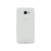 Samsung Galaxy A3 (2016) - Gumiran ovitek (TPUM) - belo-prosojen mat