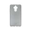 Huawei Mate 9 - Gumiran ovitek (TPU) - sivo-prosojen SLine