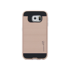 Samsung Galaxy S6 - Gumiran ovitek (ARM-01) - roza-zlat