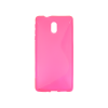 Nokia 3 - Gumiran ovitek (TPU) - roza-prosojen SLine