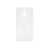 Nokia 6 - Gumiran ovitek (TPU) - belo-prosojen SLine