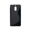 Nokia 6 - Gumiran ovitek (TPU) - črn SLine